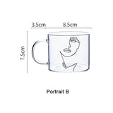 Couple Glass Mug