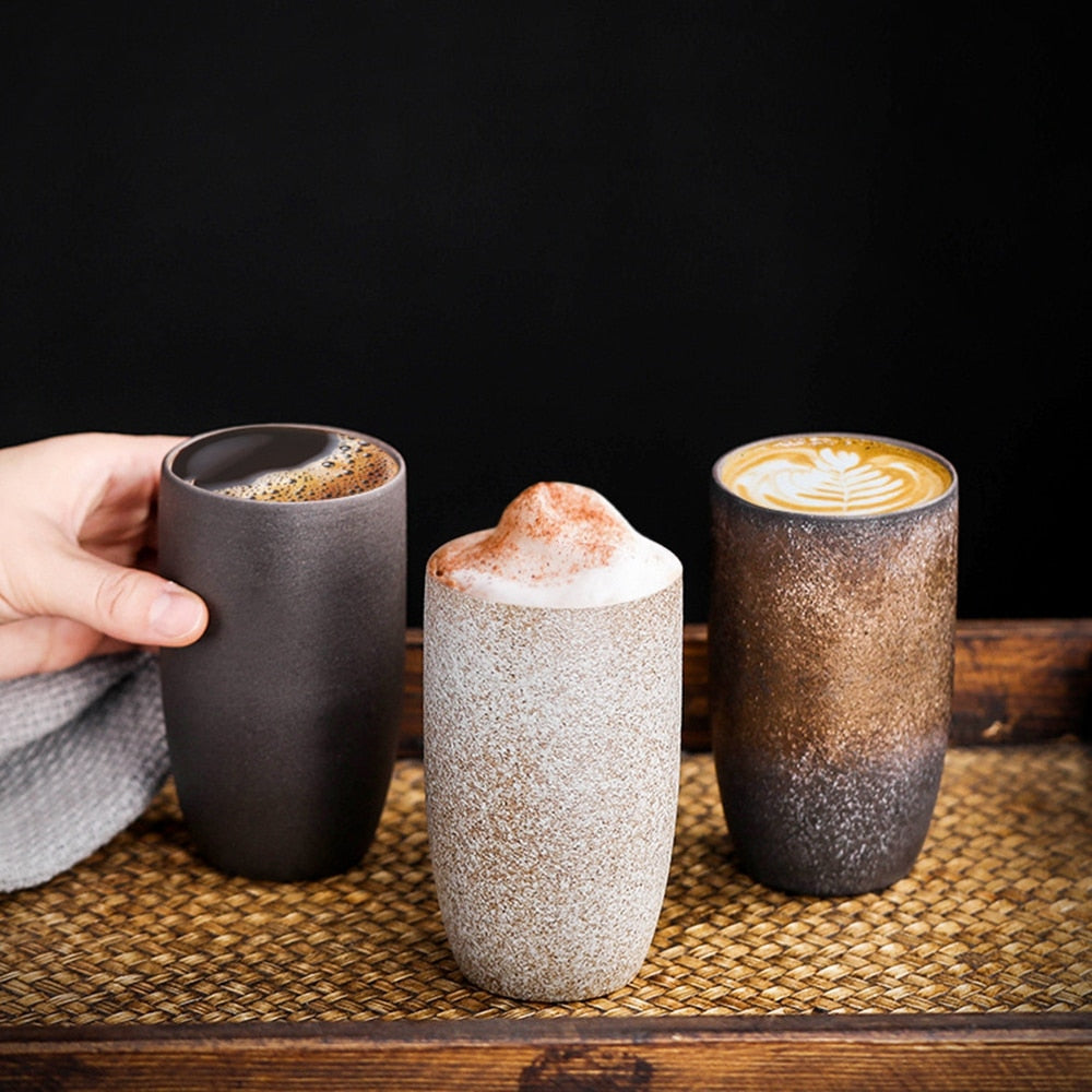 Stoneware Ceramic Coffee Cup 