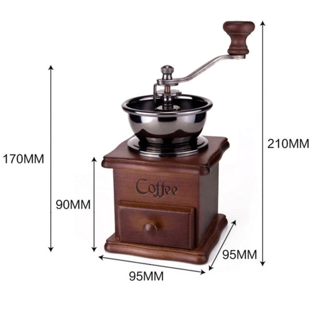 Wooden Manual Coffee Grinder