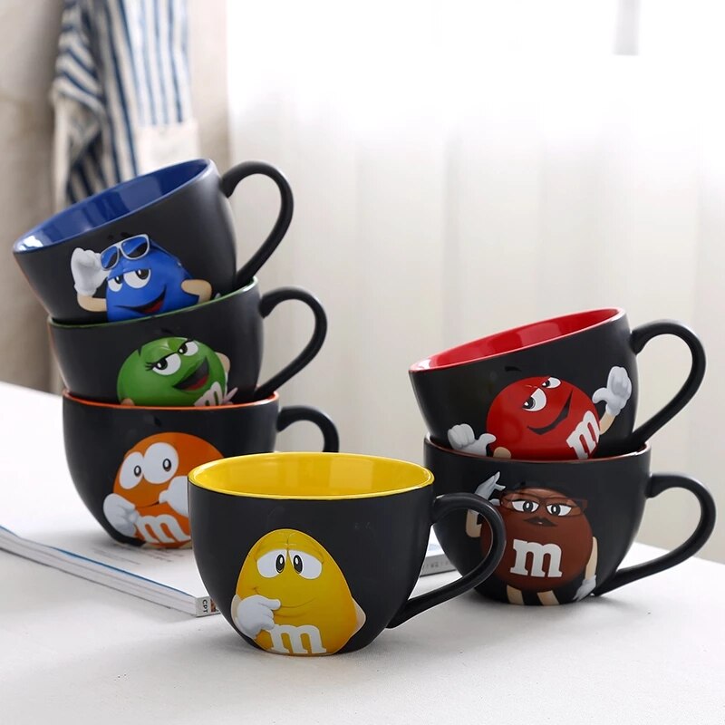 M&M Bean Large Capacity Coffee Mug