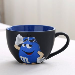 M&M Bean Large Capacity Coffee Mug